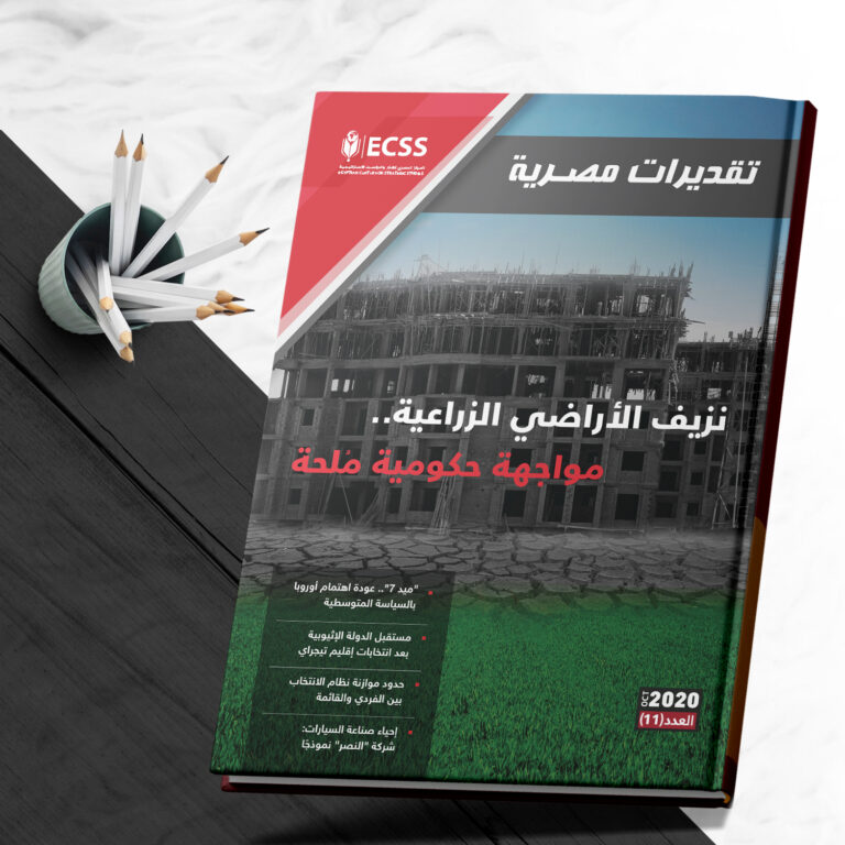 تقديرات مصرية  11 - نزيف الأراضي الزراعية.